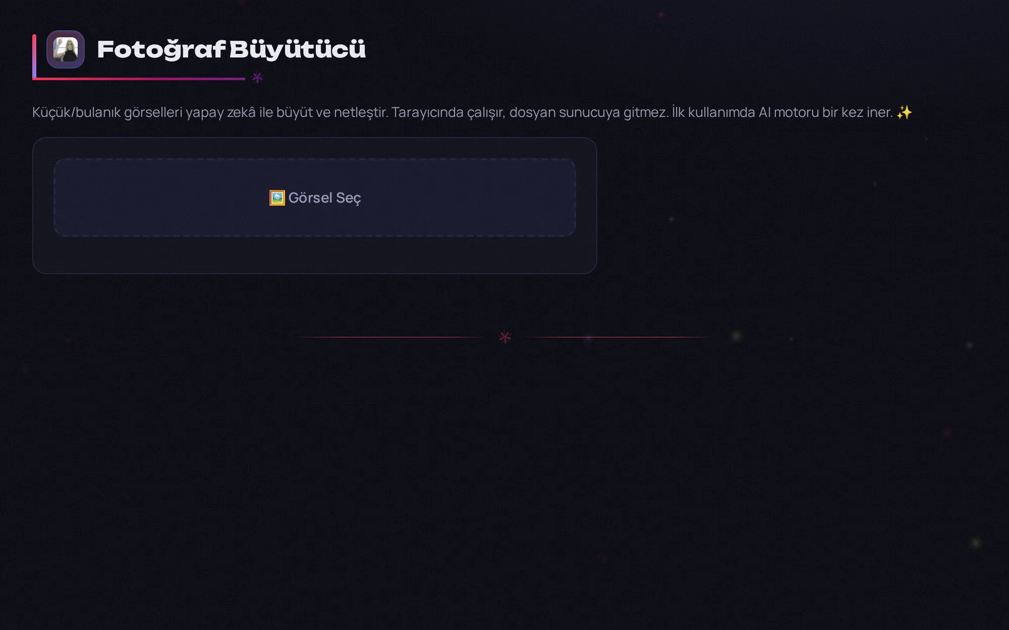 Fotoğraf Büyütücü